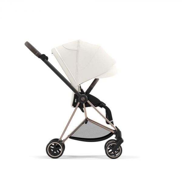 Poussette Mios 3 Off White châssis Rose Gold