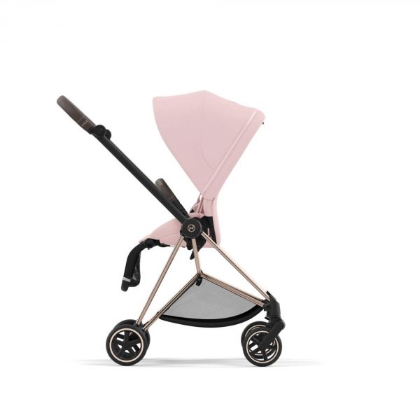 Poussette Mios 3 Peach Pink châssis Rose Gold