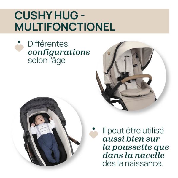 Poussette Mysa avec adaptateurs Amber Glow