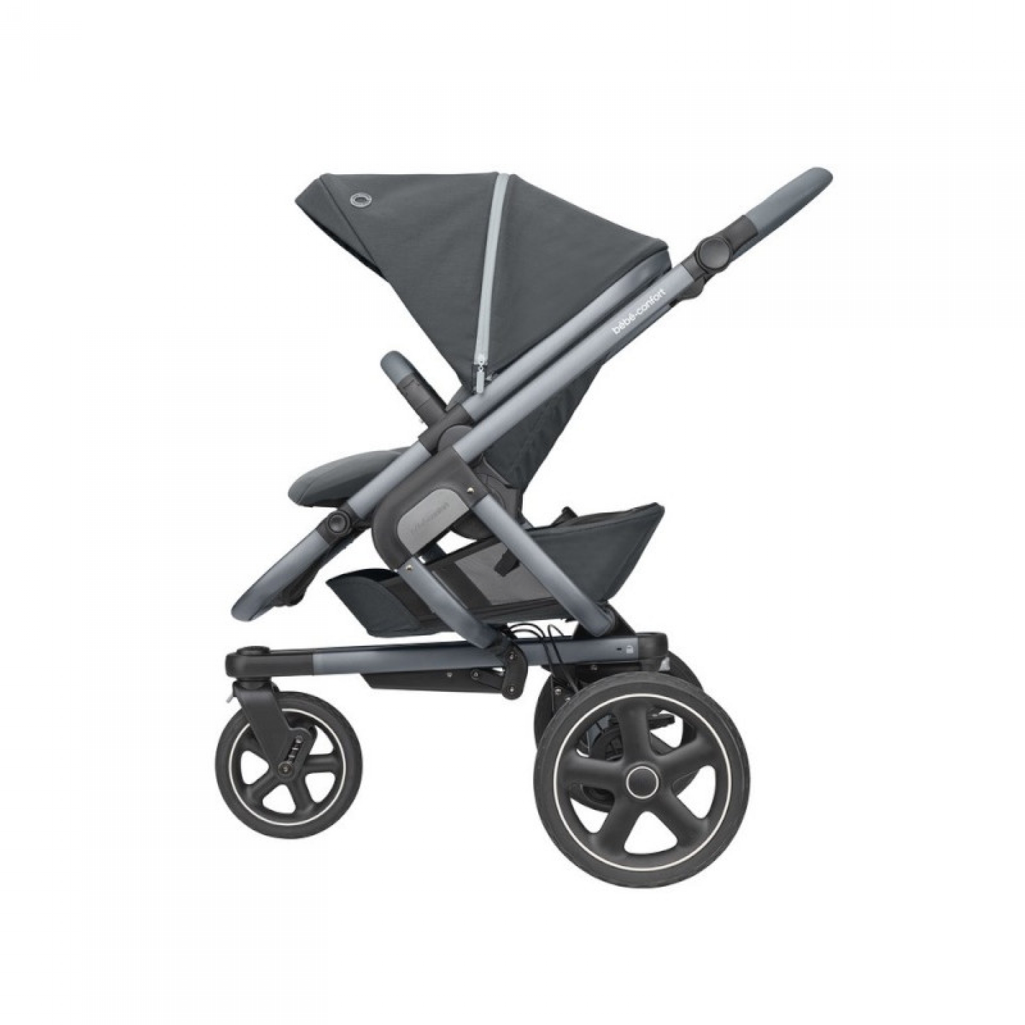 Bebe Confort Poussette Nova 3 Roues Essential Graphite Made In Bebe