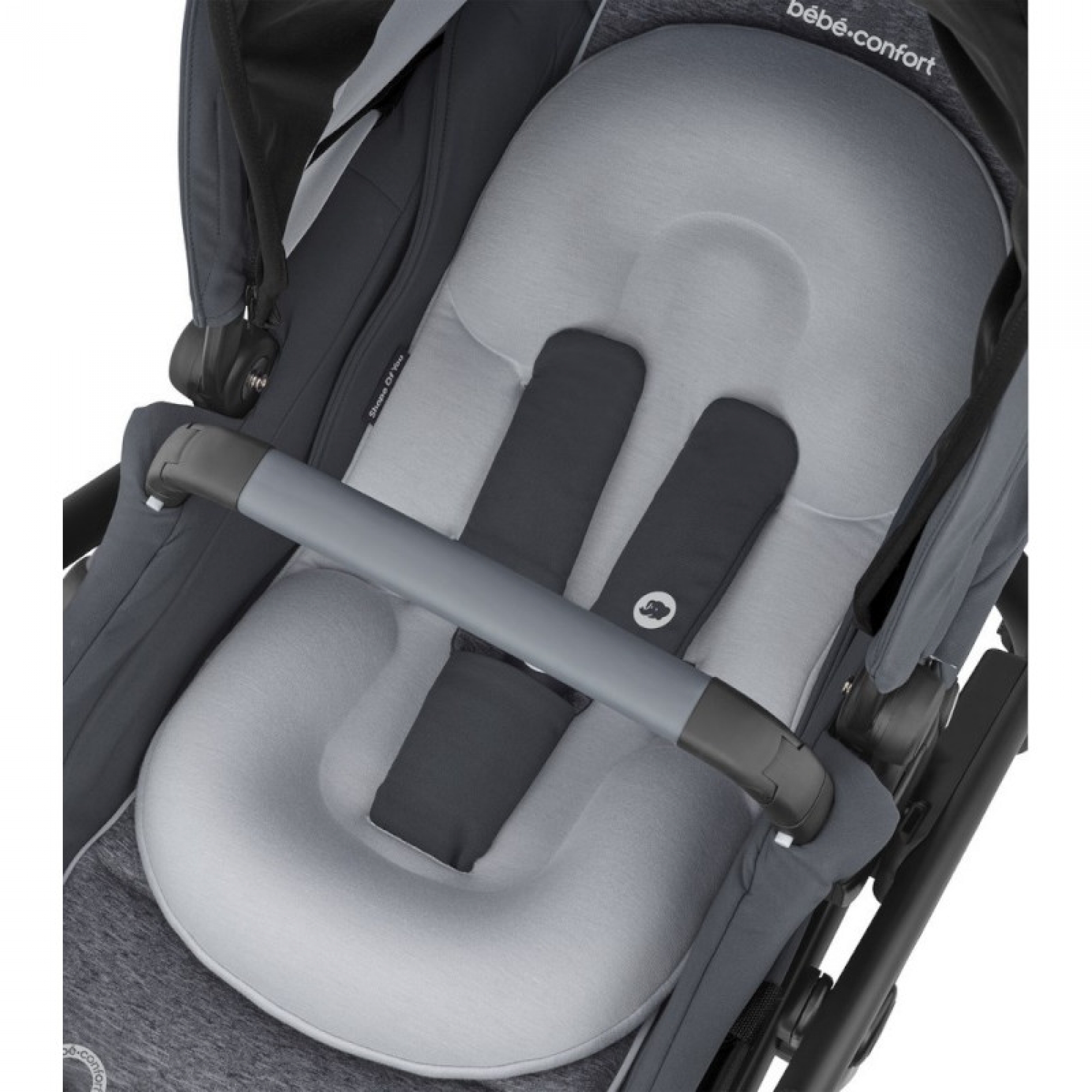 Bebe Confort Poussette Nova 3 Roues Essential Graphite Made In Bebe