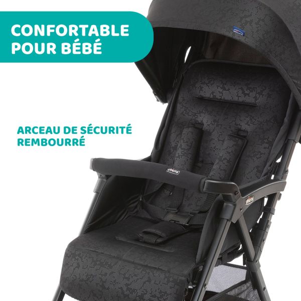 Poussette Ohlala 3 - Jet black