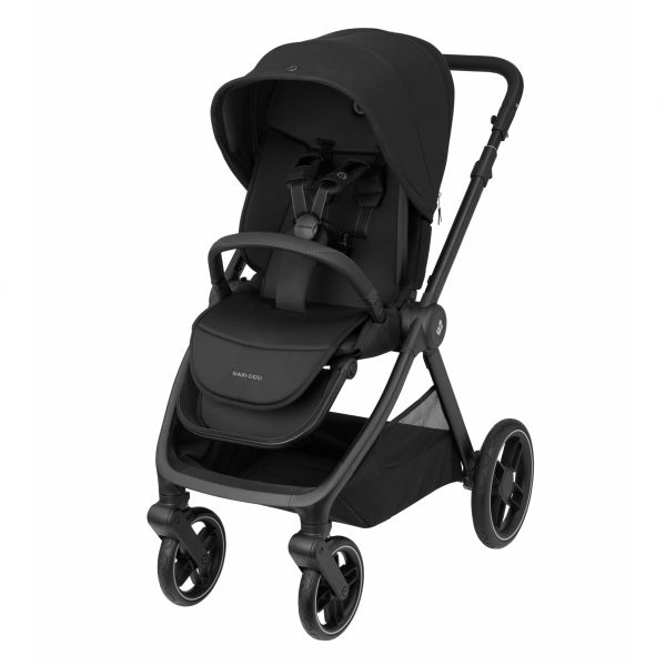 Poussette duo Oxford Twillic Black + Siège auto i-Size Pebble 360 Essential black