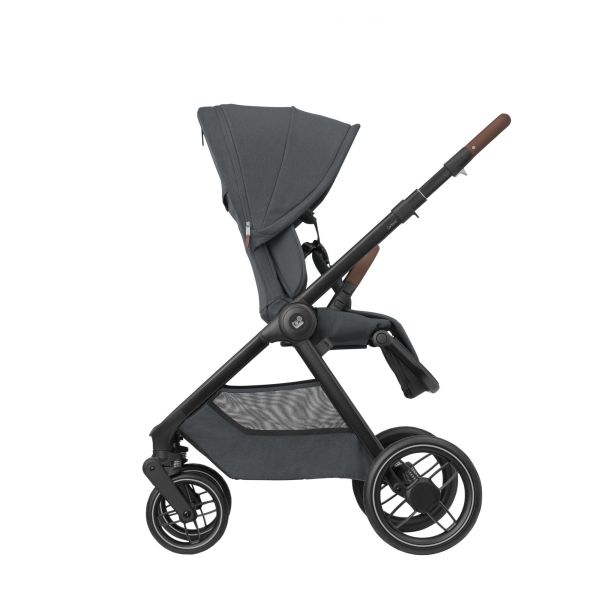 Poussette duo Oxford Twillic Graphite + Siège auto Pebble 360 Pro2 I-Size Twillic Graphite