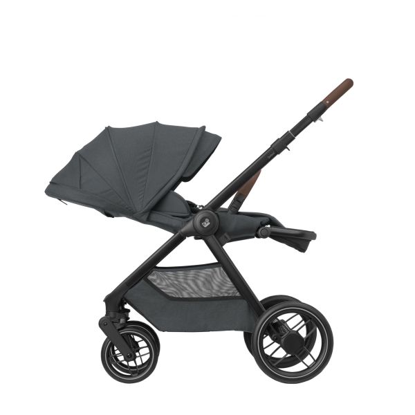 Poussette duo Oxford Twillic Graphite + Siège auto Pebble 360 Pro2 I-Size Twillic Graphite