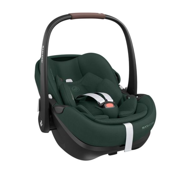 Poussette duo Oxford Twillic Green + Siège auto Pebble 360 Pro2 I-Size Twillic Green
