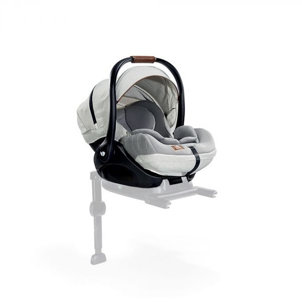 Poussette duo Parcel Signature Oyster + siège auto i-Level Recline Signature Oyster