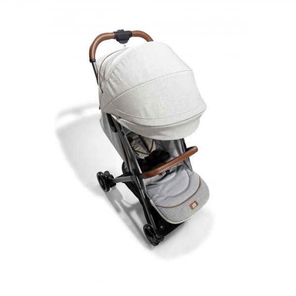 Poussette duo Parcel Signature Oyster + siège auto i-Level Recline Signature Oyster