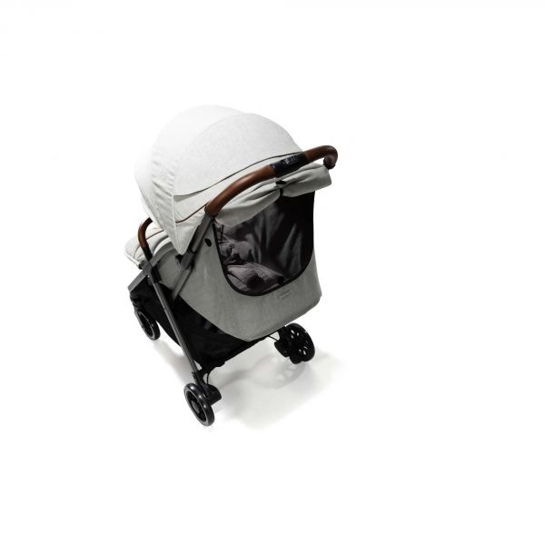 Poussette duo Parcel Signature Oyster + siège auto i-Level Recline Signature Oyster