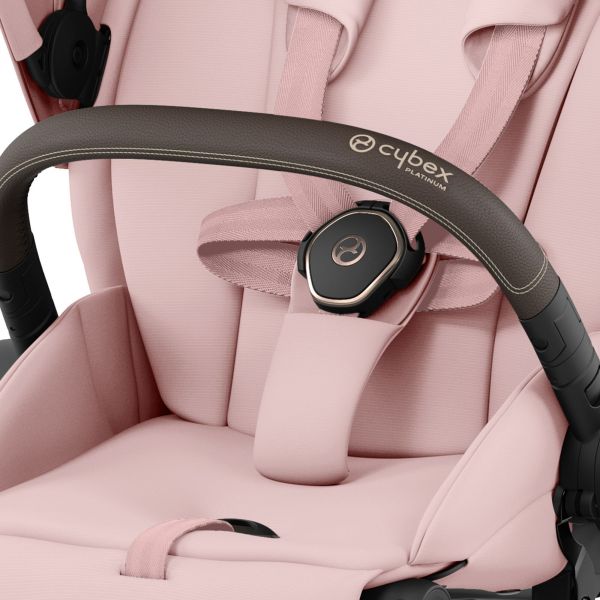 Poussette Priam 4 Peach Pink châssis Rosegold