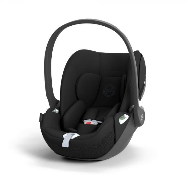 Poussette trio Priam 4 Leaf Green châssis Chrome Black + Siège auto Cloud T i-Size + Nacelle Luxe