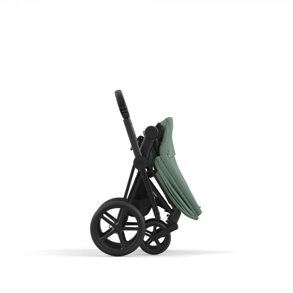 Poussette trio Priam 4 Leaf Green châssis Matt Black + Cloud T i-Size + Nacelle Luxe