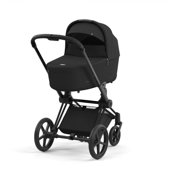 Poussette trio Priam 4 Sepia Black châssis Matt Black + Cloud T i-Size + Nacelle Luxe