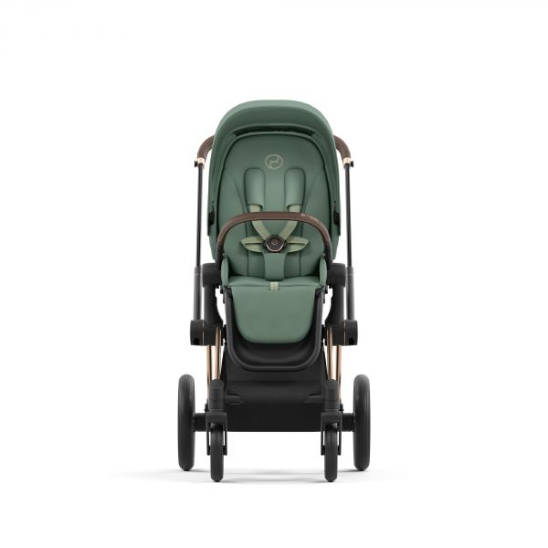 Poussette Priam 4 Leaf Green châssis Rosegold