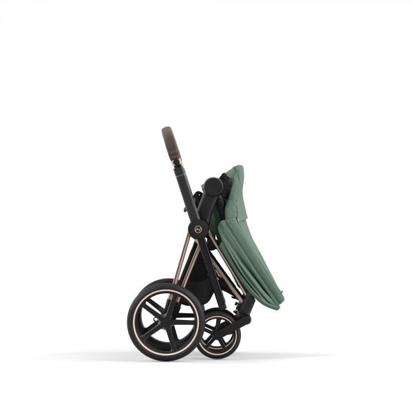 Poussette Priam 4 Leaf Green châssis Rosegold