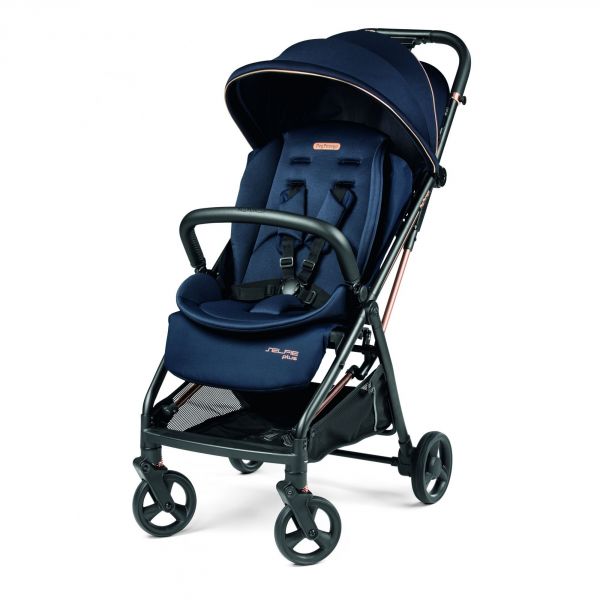 Poussette duo Selfie plus avec siège auto Primo viaggio lounge i-size Blue shine