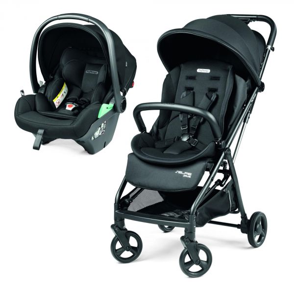Poussette duo Selfie plus Métal avec siège auto Primo viaggio lounge i-size True black