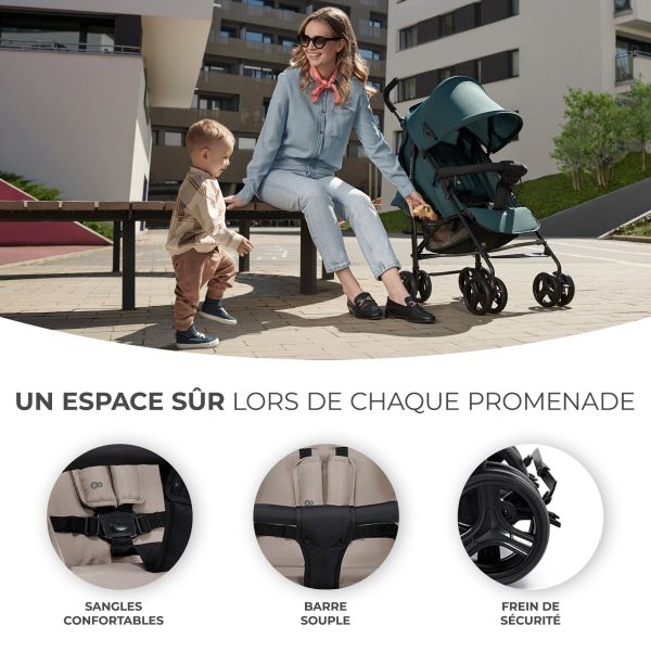 Poussette canne Tik beige