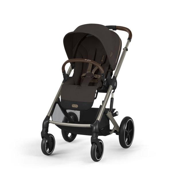 Poussette trio Balios S Lux 3 Chocolate Brown + Siège auto Cloud G i-Size + Nacelle + Base G