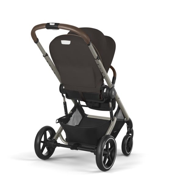 Poussette trio Balios S Lux 3 Chocolate Brown + Siège auto Cloud G i-Size + Nacelle + Base G