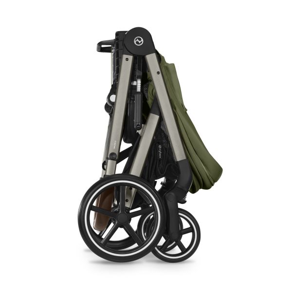Poussette trio Balios S Lux 3 Moss Green + Siège auto Cloud G i-Size + Nacelle + Base G