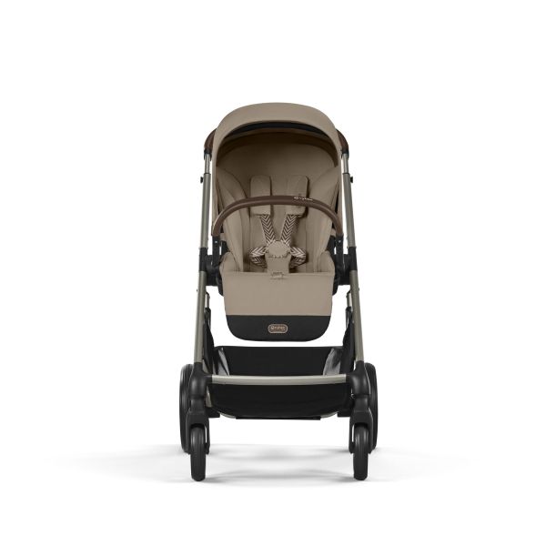 Poussette trio Balios S Lux 3 Almond Beige + Siège auto Cloud G i-Size + Nacelle + Base G