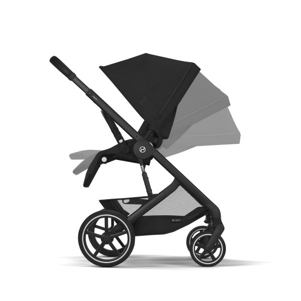 Poussette trio Balios S Lux 3 Moon Black + Siège auto Cloud G i-Size + Nacelle + Base G