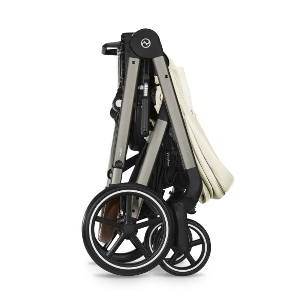 Poussette trio Balios S Lux 3 Seashell Beige + Siège auto Cloud G i-Size + Nacelle + Base G