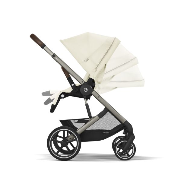 Poussette trio Balios S Lux 3 Seashell Beige + Siège auto Cloud G i-Size + Nacelle + Base G