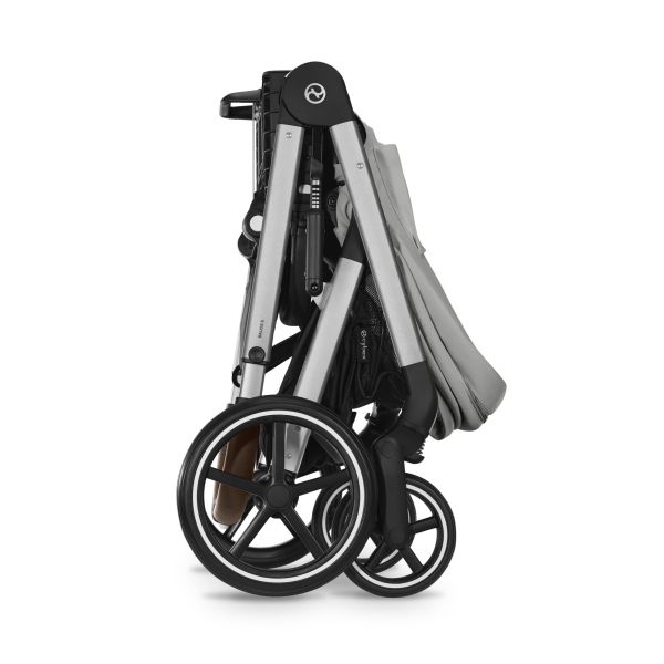 Poussette trio Balios S Lux 3 Stone Grey + Siège auto Cloud G i-Size + Nacelle + Base G