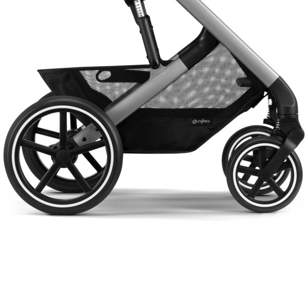 Poussette trio Balios S Lux 3 Stone Grey + Siège auto Cloud G i-Size + Nacelle + Base G