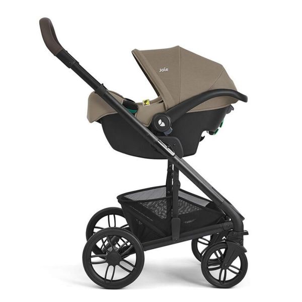 Poussette trio Chrome 2 + siège auto i-Snug 2 + nacelle Chrome 2 Cashew