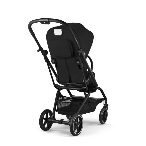 Poussette trio Eezy S Twist+ 2 pivotante Magic Black avec nacelle Cot S et siège auto Cloud T i-Size Tissu Plus