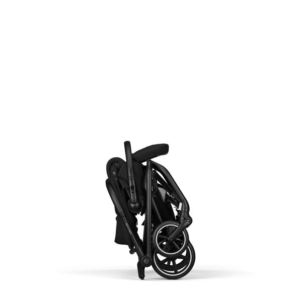 Poussette trio Eezy S Twist+ 2 pivotante Magic Black avec nacelle Cot S et siège auto Cloud T i-Size Tissu Plus