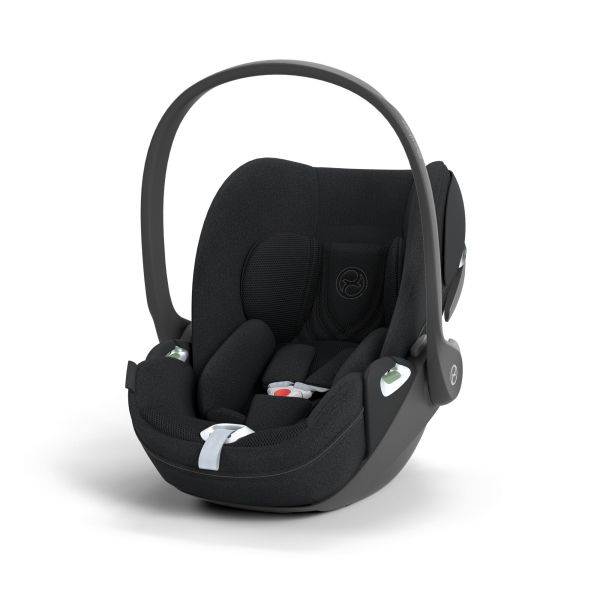 Poussette trio Eezy S Twist+ 2 pivotante Magic Black avec nacelle Cot S et siège auto Cloud T i-Size Tissu Plus