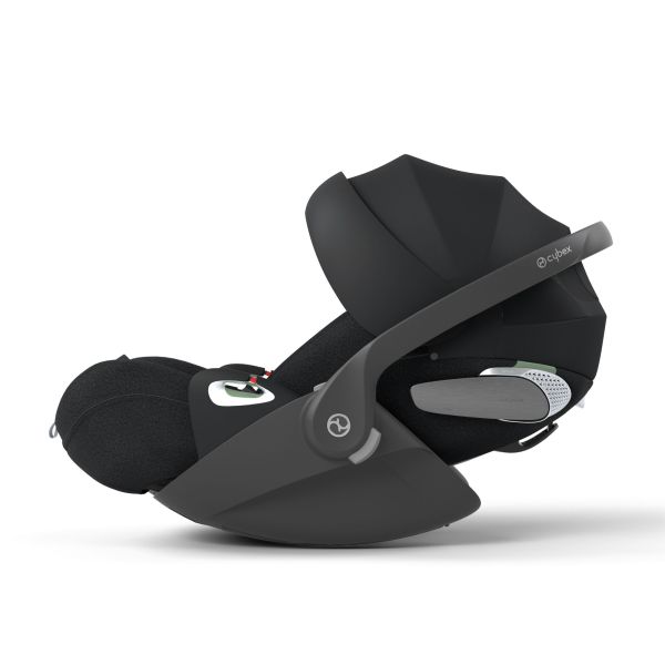 Poussette trio Eezy S Twist+ 2 pivotante Magic Black avec nacelle Cot S et siège auto Cloud T i-Size Tissu Plus