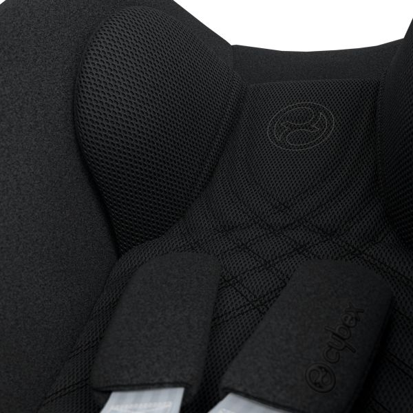 Poussette trio Eezy S Twist+ 2 pivotante Magic Black avec nacelle Cot S et siège auto Cloud T i-Size Tissu Plus