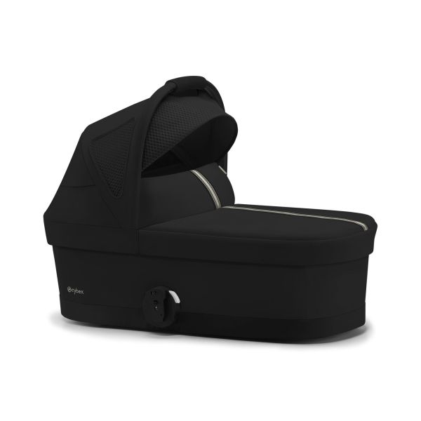 Poussette trio Eezy S Twist+ 2 pivotante Magic Black avec nacelle Cot S et siège auto Cloud T i-Size Tissu Plus