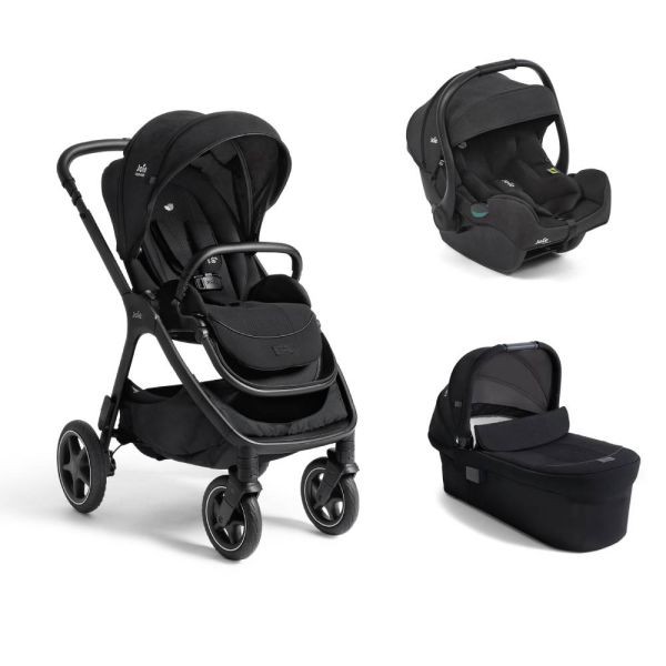 Poussette trio Finiti Signature + siège auto i-Gemm 3 Raven + nacelle Ramble signature XL Eclipse