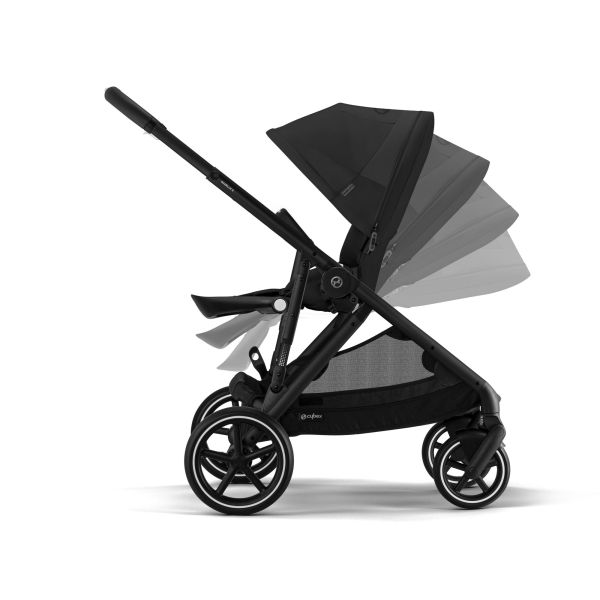 Poussette trio Gazelle S Moon Black + Siège auto Cloud G i-Size + Nacelle S + Base G