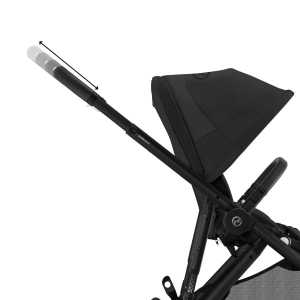 Poussette trio Gazelle S Moon Black + Siège auto Cloud G i-Size + Nacelle S + Base G