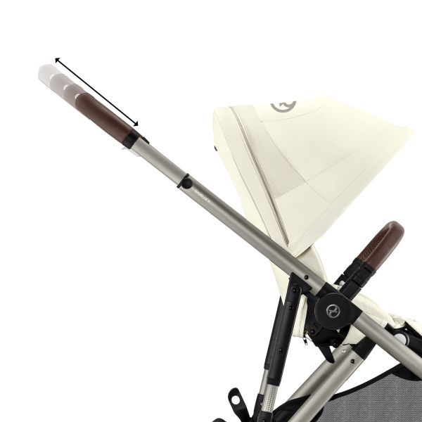 Poussette trio Gazelle S Seashell Beige + Siège auto Cloud G i-Size + Nacelle S + Base G