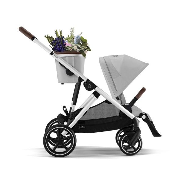 Poussette trio Gazelle S Stone Grey + Siège auto Cloud G i-Size + Nacelle S + Base G