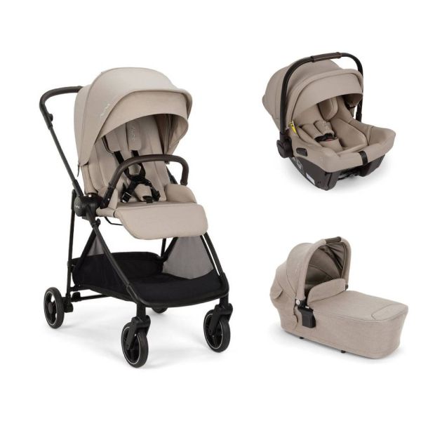 Poussette trio IXXA Next + siège auto Pipa Urbn + nacelle Lytl Chateau