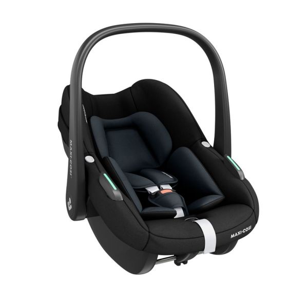 Poussette trio Leona² + Pebble S + nacelle Sense Black