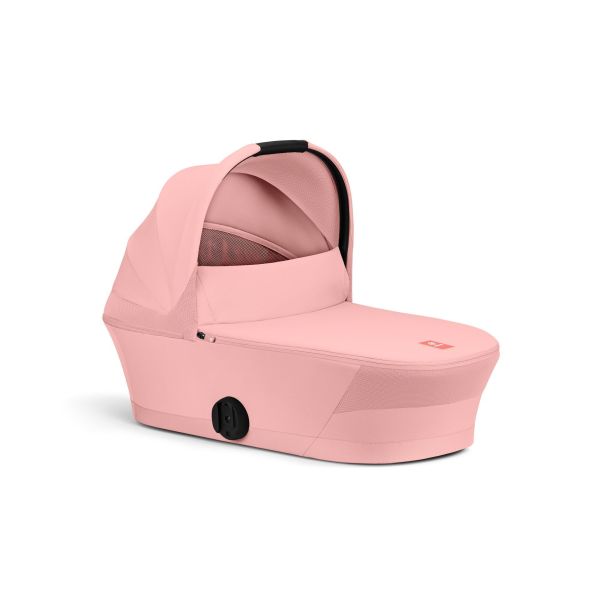 Poussette trio Melio Carbon 6 Candy Pink avec siège auto Cloud G i-Size et nacelle
