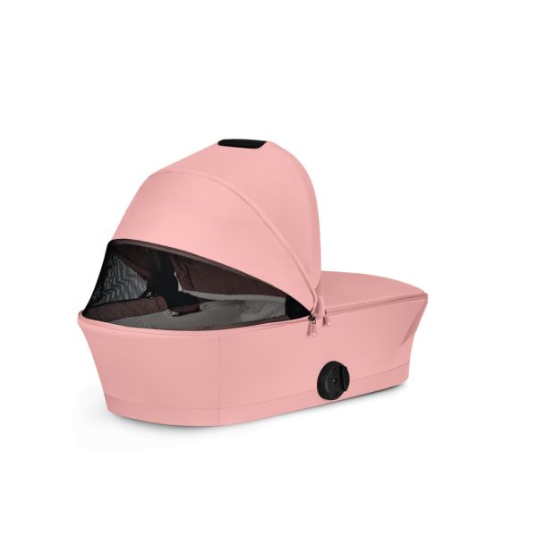Poussette trio Melio Carbon 6 Candy Pink avec siège auto Cloud G i-Size et nacelle