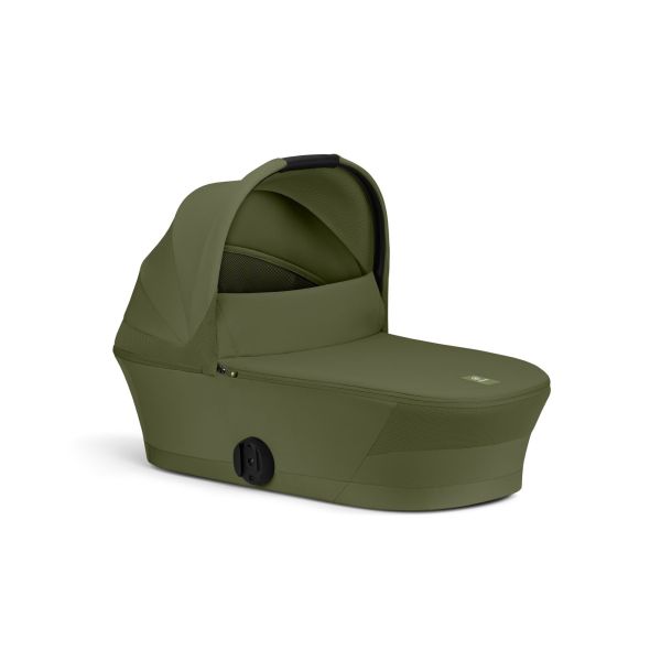 Poussette trio Melio Carbon 6 Moss Green avec siège auto Cloud G i-Size et nacelle