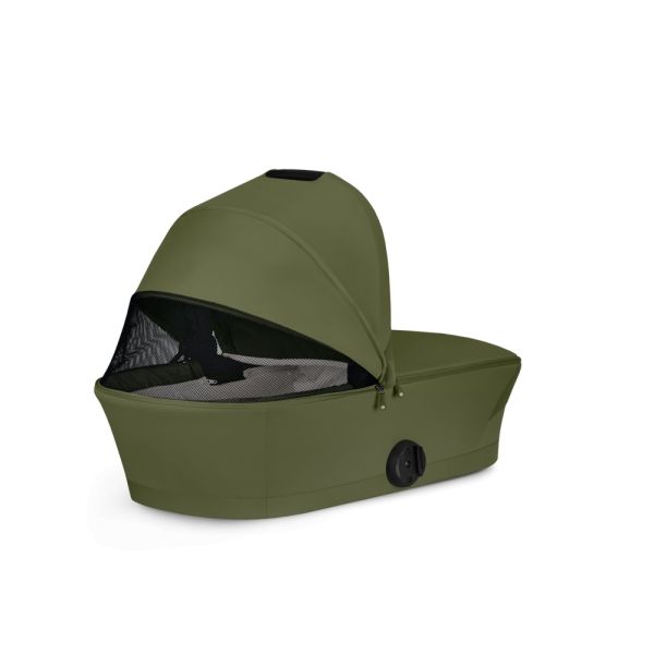 Poussette trio Melio Carbon 6 Moss Green avec siège auto Cloud G i-Size et nacelle