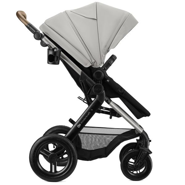 Poussette trio Moov² XL Air Wheels Moonlight Grey